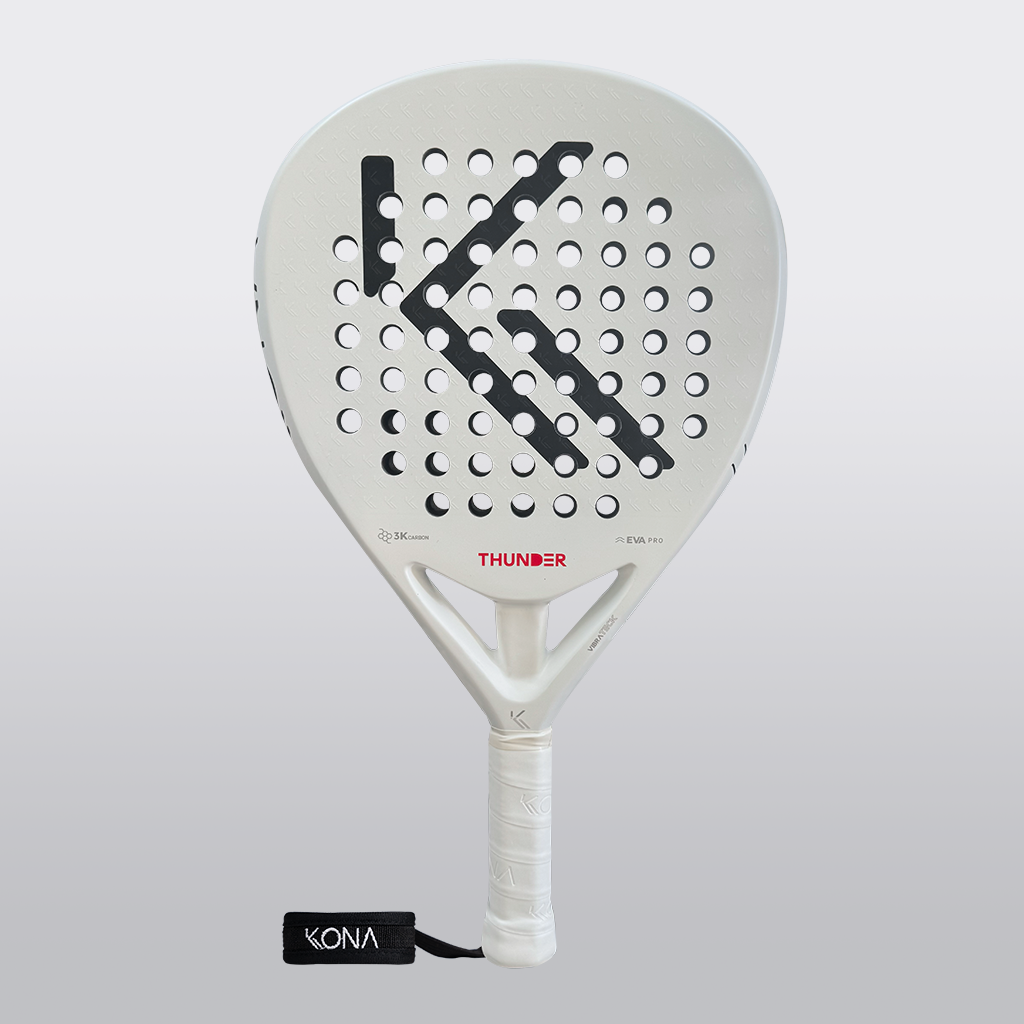 Pala de Pádel Thunder White
