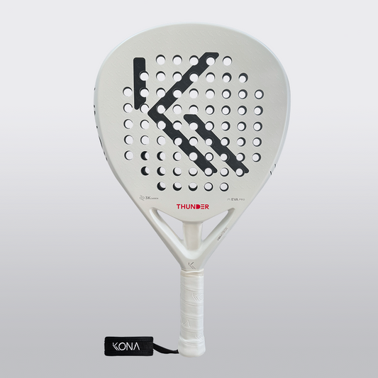 Pala de Pádel Thunder White