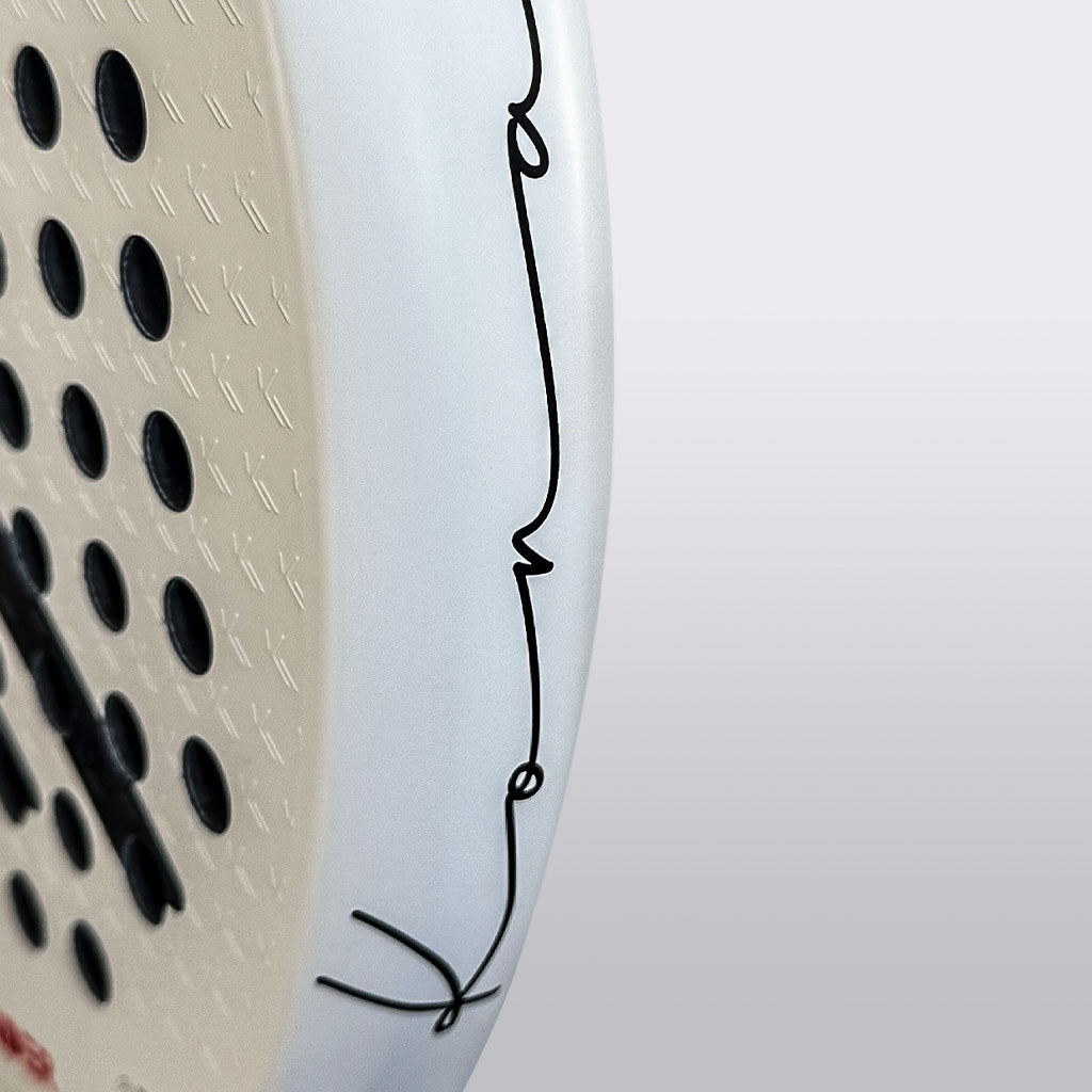 Pala de Pádel Thunder White