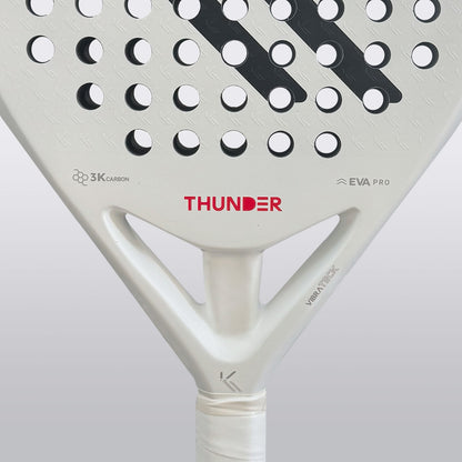 Pala de Pádel Thunder White