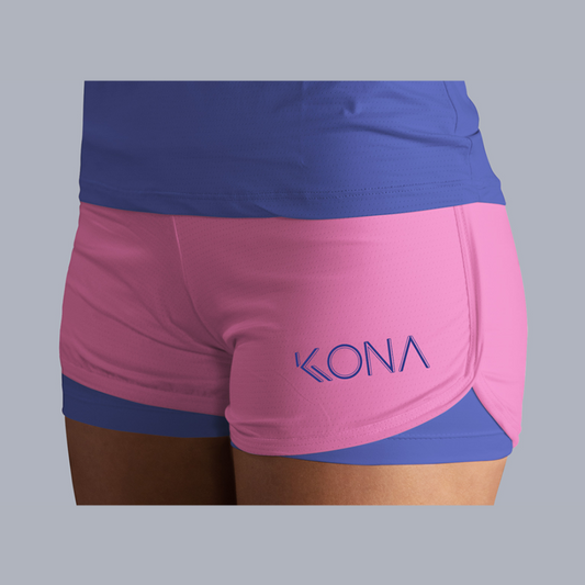 Shorts Kolors Rosado con Azulino