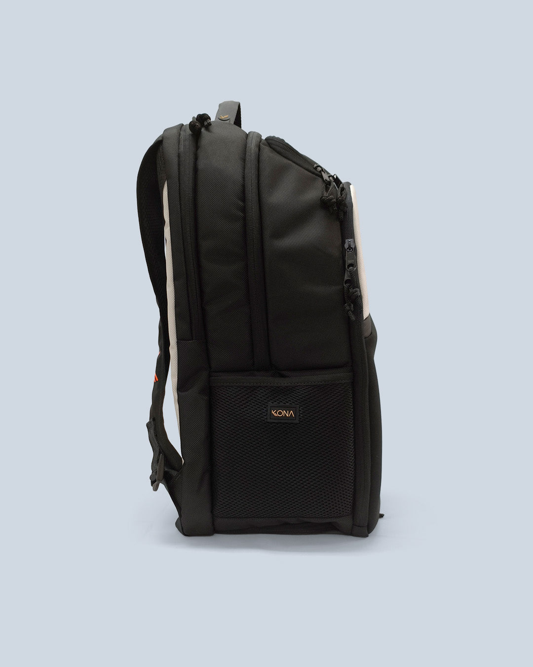 Mochila PRO New Kona - Negro con naranjo